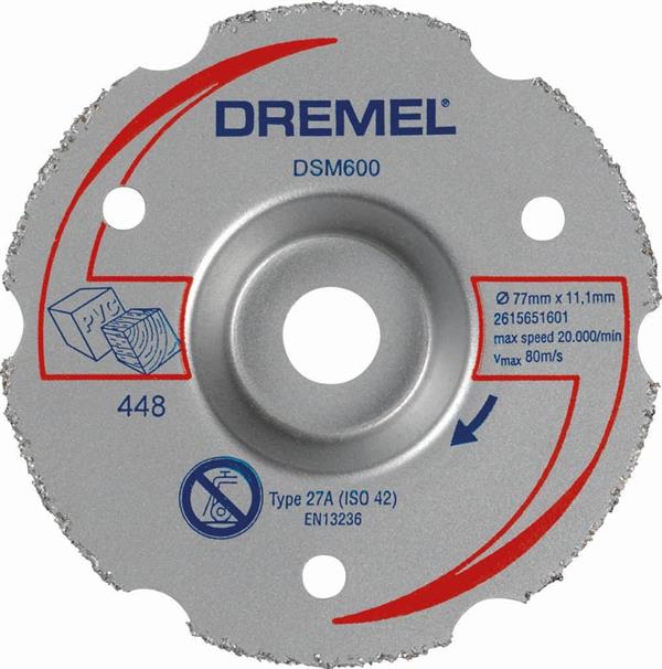 Dremel DSM20 Çok Amaçlı Karpit Bitişik Kesme Diski (DSM600)